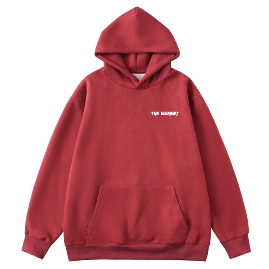 0- Suede Hoodie